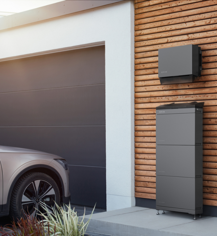 EcoFlow PowerOcean thuisbatterij buiten
